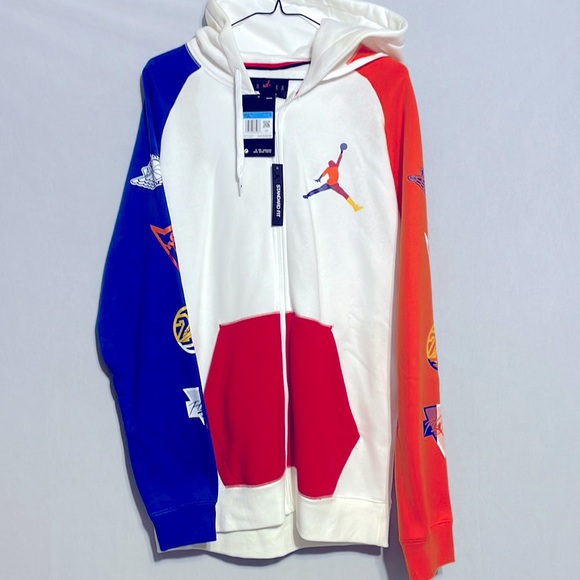 Jordan | Shirts | Jordan Zip Up Hoodie Rivals | Poshmark
